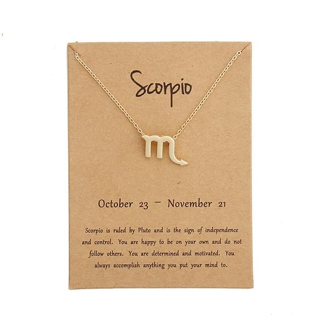 Collier Zodiac Rigal ParisFlavor Scorpion 
